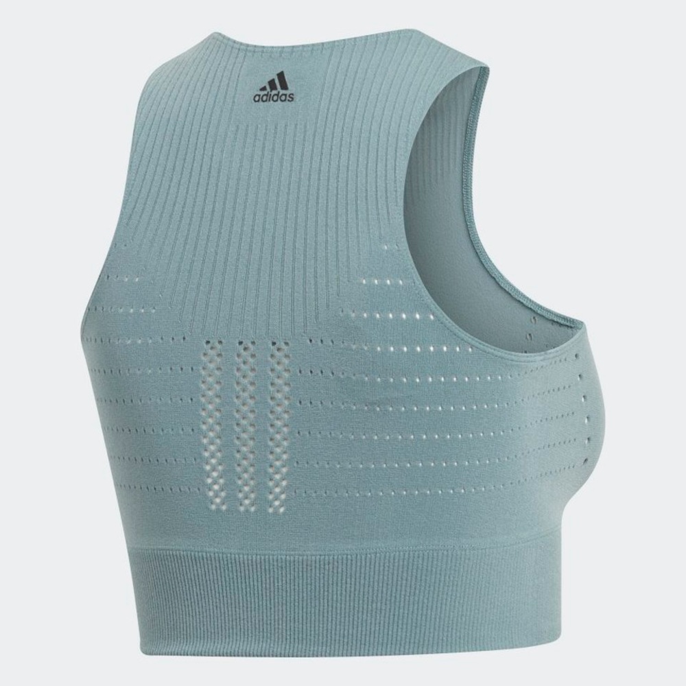 Adidas Warp Knit Green Crop